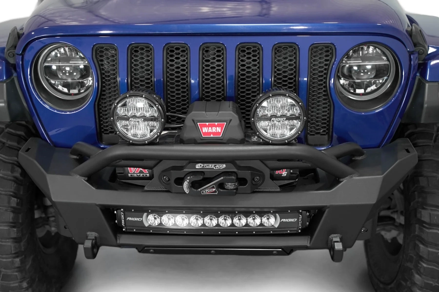 Addictive Desert Designs - 18-24 Jeep JL/JT Phantom Winch Stubby Front Bumper - Image 5