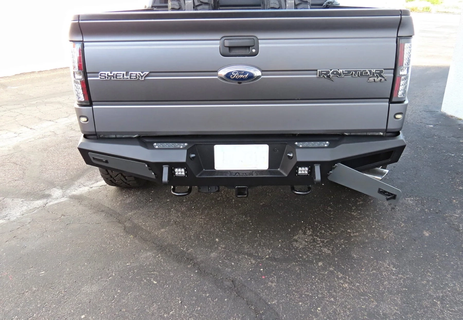 Addictive Desert Designs - 09-14 Ford F-150/Raptor HoneyBadger Rear Bumper - Image 3