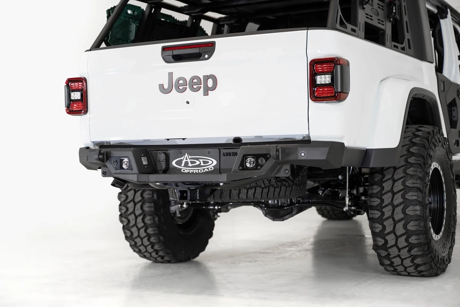 Addictive Desert Designs - 20-23 Jeep Gladiator JT Stealth Fighter Rear Bumper - Image 7