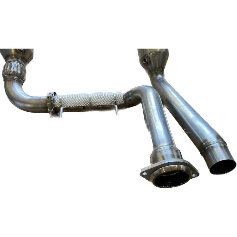 SPD Performance - 21-25 Ford F-150 Raptor 3.5L Alpha Catted Downpipes - Image 3