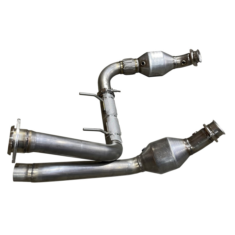 SPD Performance - 23-25 Ford F-150 Raptor R Alpha Catted Downpipes - Image 3