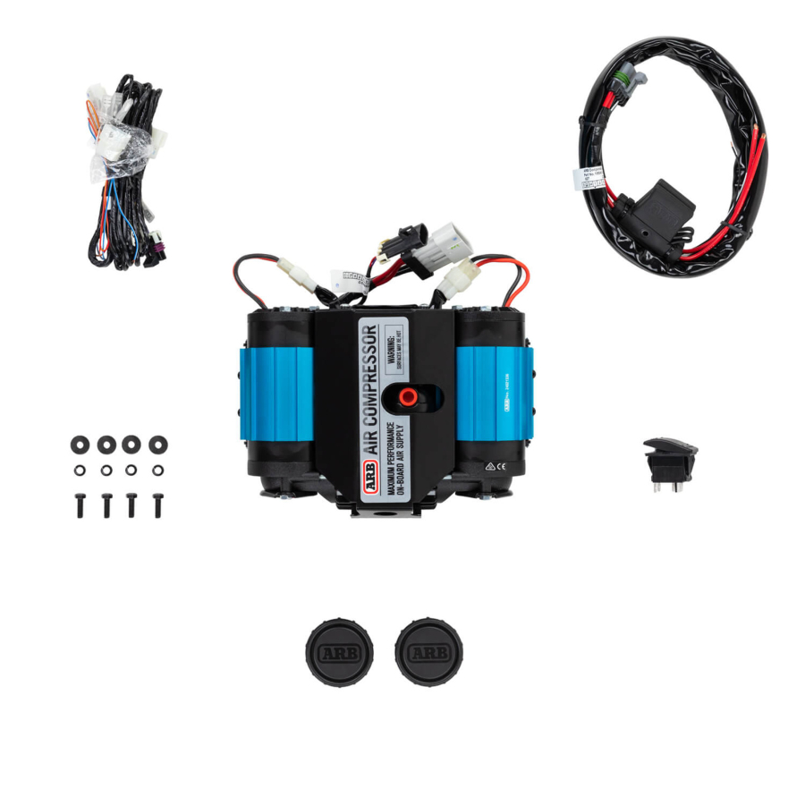 ARB 4x4 Accessories - ARB Twin Motor Onboard 12V Air Compressor - Image 4