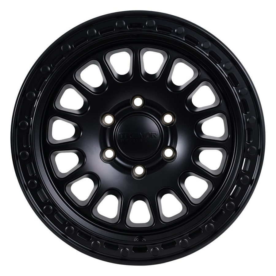 Tremrr Wheels - 104 Aftershock 17×8.5 6×135 +0mm offset 4.75″ backside 84.1mm hub bore Satin Black - Image 1