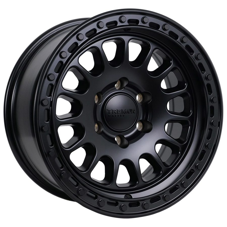 Tremrr Wheels - 104 Aftershock 17×8.5 6×135 +0mm offset 4.75″ backside 84.1mm hub bore Satin Black - Image 2