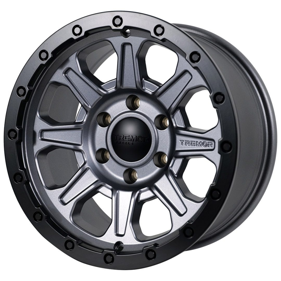 Tremrr Wheels - 103 Impact 17×8.5 6x135BP +0mm 87.1mm Hub Bore Graphite Grey w/black lip - Image 3