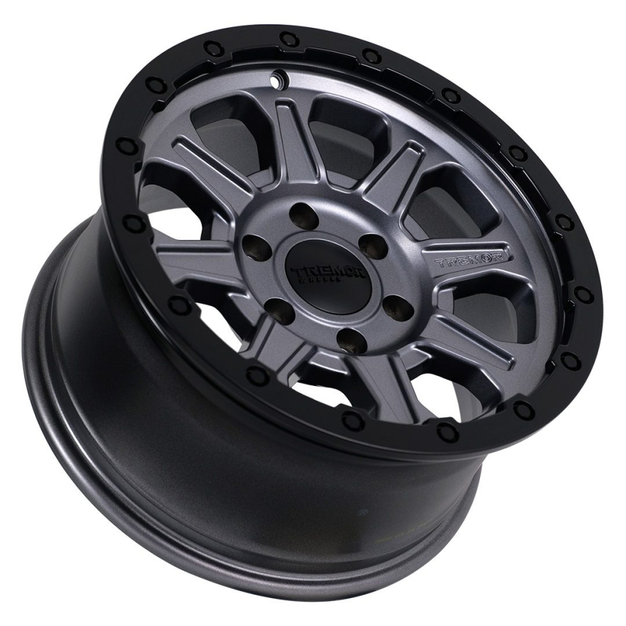 Tremrr Wheels - 103 Impact 17×8.5 6x135BP +0mm 87.1mm Hub Bore Graphite Grey w/black lip - Image 5