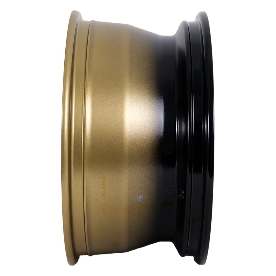 Tremrr Wheels - 105 Shaker 20x9 6×135 +0mm 87.1mm Hub Bore Gloss Gold w/ Gloss Black lip - Image 3