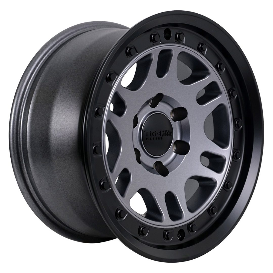 Tremrr Wheels - 105 Shaker 20x9 8×170 +0mm 124.9mm Hub Bore Graphite Grey w/ Black lip - Image 4