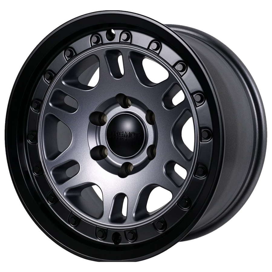 Tremrr Wheels - 105 Shaker 20x9 8×170 +0mm 124.9mm Hub Bore Graphite Grey w/ Black lip - Image 2