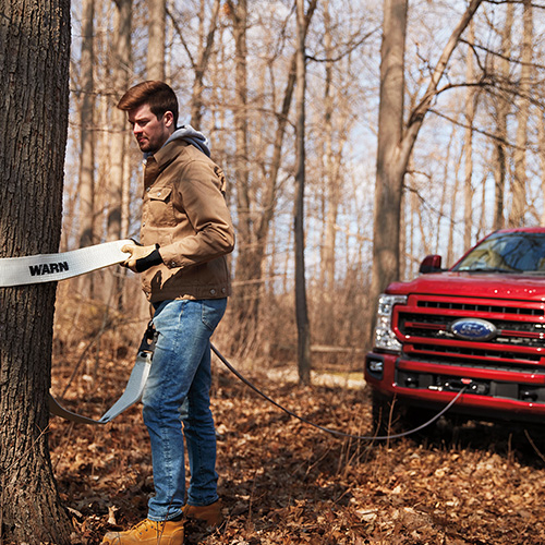 Ford Performance - 23-24 Ford Super Duty Ford Performance Parts/Warn Winch Kit - Image 2